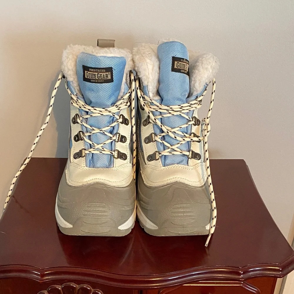 Guide Gear Women's Winter Boots - Blue and Gray - Picture 1 of 6